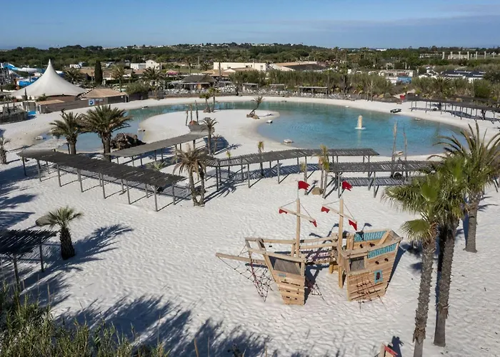 7p 3bdrms Aircon Camping Portiragnes